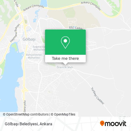 Gölbaşı Belediyesi map