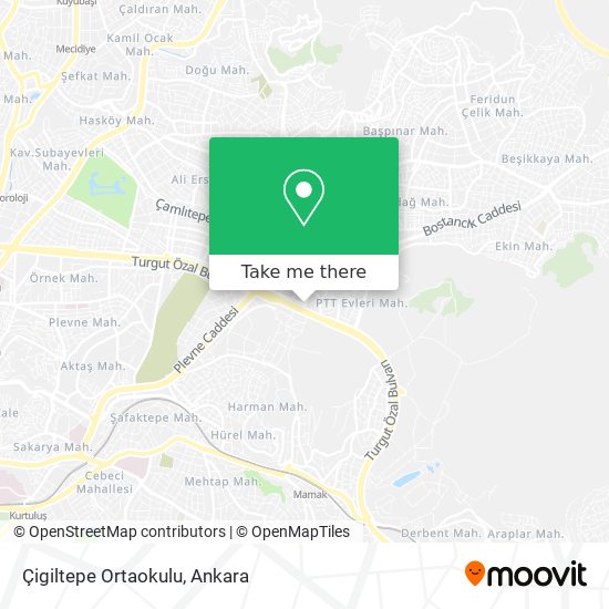 Çigiltepe Ortaokulu map