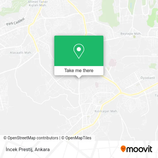 İncek Prestij map