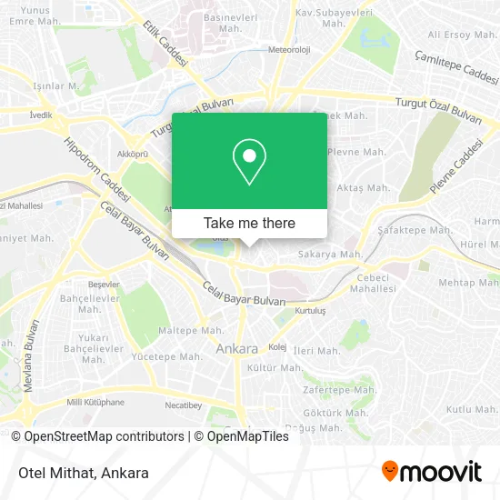 Otel Mithat map