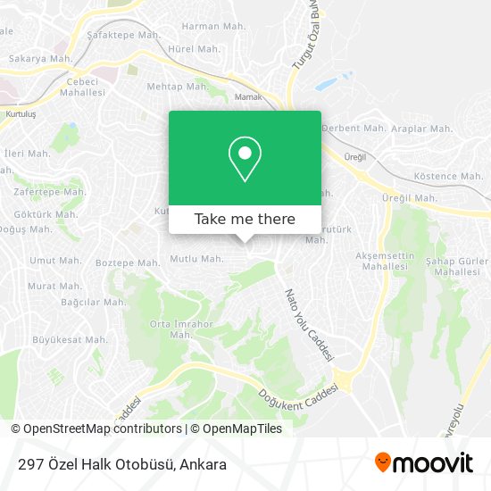 297 Özel Halk Otobüsü map