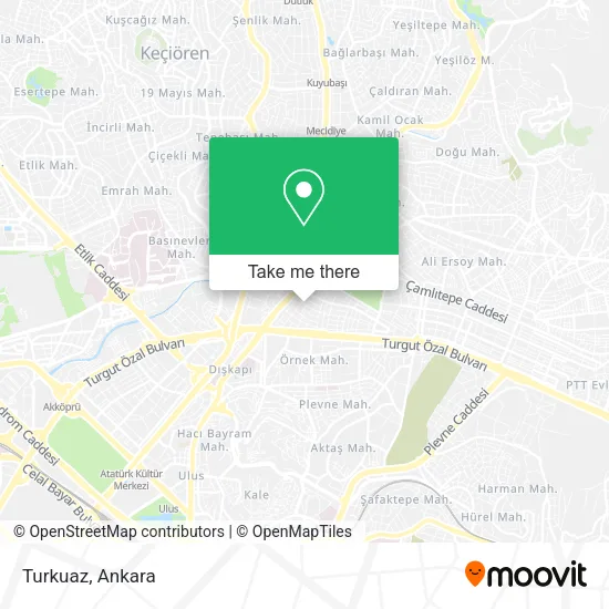 Turkuaz map