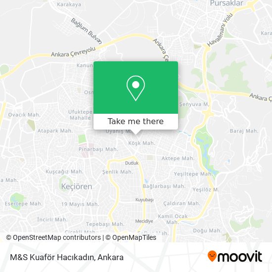 M&S Kuaför Hacıkadın map