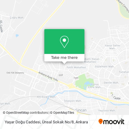 Yaşar Doğu Caddesi, Ünsal Sokak No / 8 map