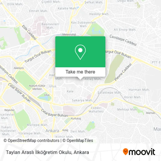 Taylan Araslı İlköğretim Okulu map