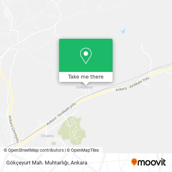 Gökçeyurt Mah. Muhtarlığı map
