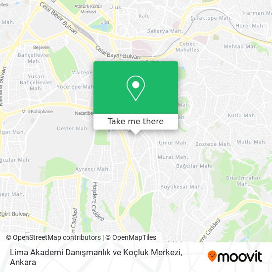 Lima Akademi Danışmanlık ve Koçluk Merkezi map