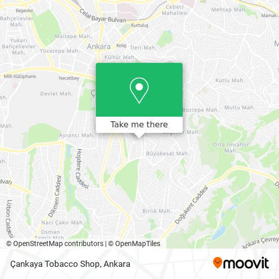 Çankaya Tobacco Shop map