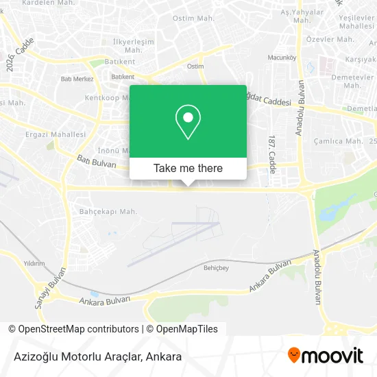 Azizoğlu Motorlu Araçlar map