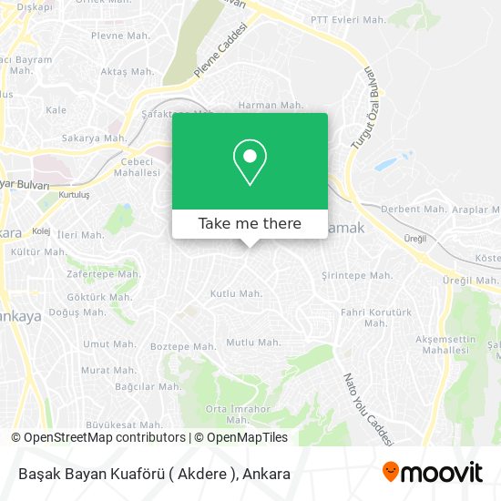 Başak Bayan Kuaförü ( Akdere ) map