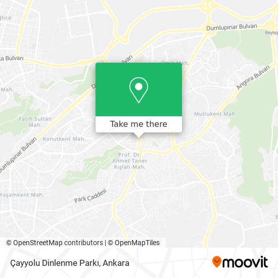 Çayyolu Dinlenme Parkı map