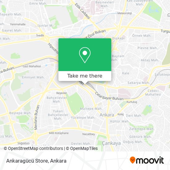 Ankaragücü Store map