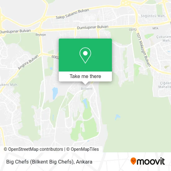 Big Chefs (Bilkent Big Chefs) map
