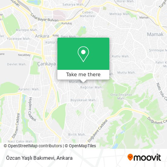 Özcan Yaşlı Bakımevi map