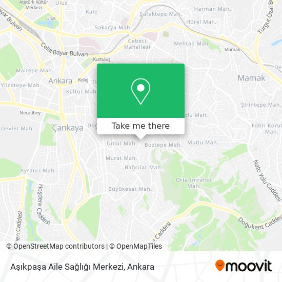 Aşıkpaşa Aile Sağlığı Merkezi map
