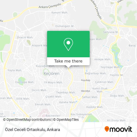 Özel Ceceli Ortaokulu map