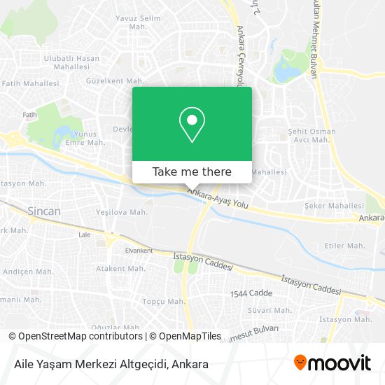 Aile Yaşam Merkezi Altgeçidi map