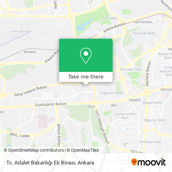 Tc. Adalet Bakanlığı Ek Binası map