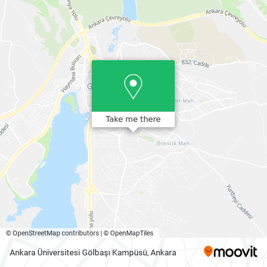 how to get to ankara universitesi golbasi kampusu in golbasi by bus