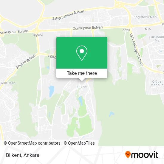 Bilkent map