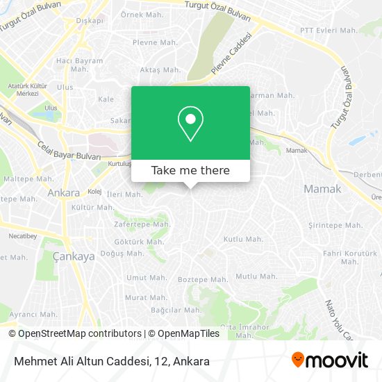 Mehmet Ali Altun Caddesi, 12 map
