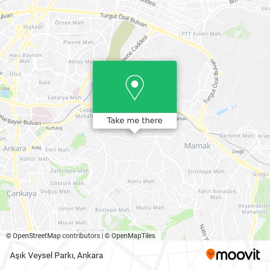 Aşık Veysel Parkı map