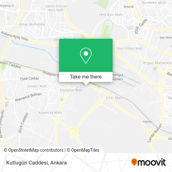 Kutlugün Caddesi map