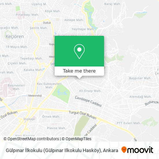 Gülpınar İlkokulu (Gülpınar Ilkokulu Hasköy) map