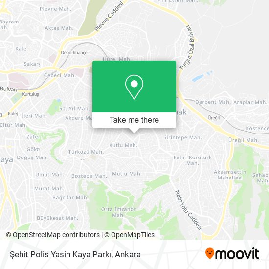 Şehit Polis Yasin Kaya Parkı map