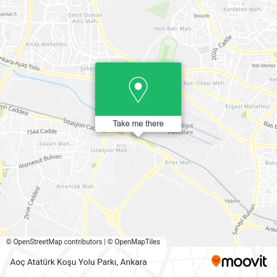 Aoç Atatürk Koşu Yolu Parkı map