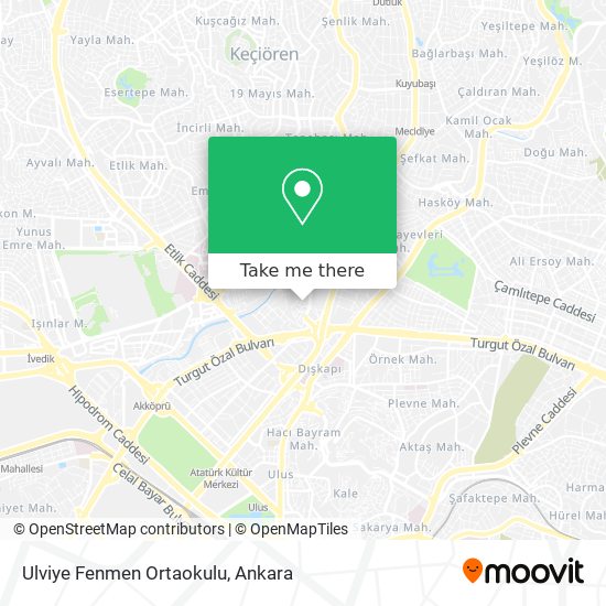 Ulviye Fenmen Ortaokulu map