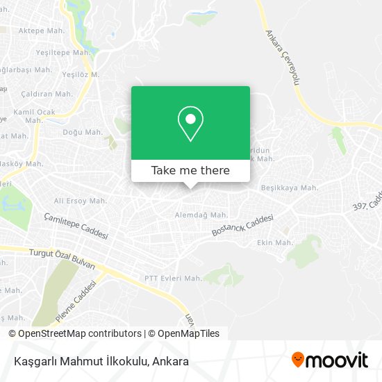 Kaşgarlı Mahmut İlkokulu map