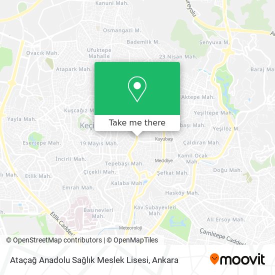 Ataçağ Anadolu Sağlık Meslek Lisesi map