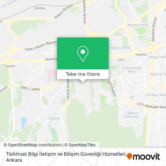 Türktrust Bilgi İletişim ve Bilişim Güvenliği Hizmetleri map