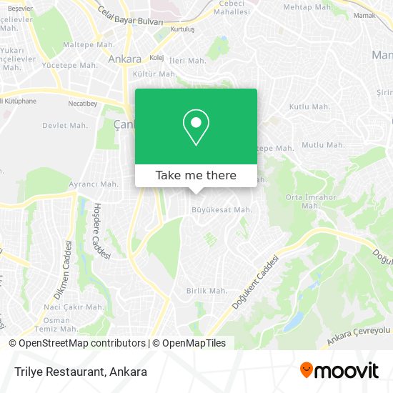 Trilye Restaurant map