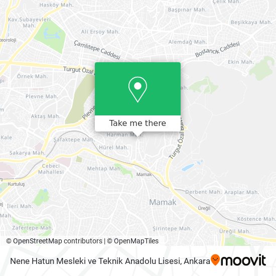 Nene Hatun Mesleki ve Teknik Anadolu Lisesi map