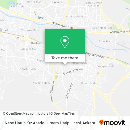 Nene Hatun Kız Anadolu İmam Hatip Lisesi map