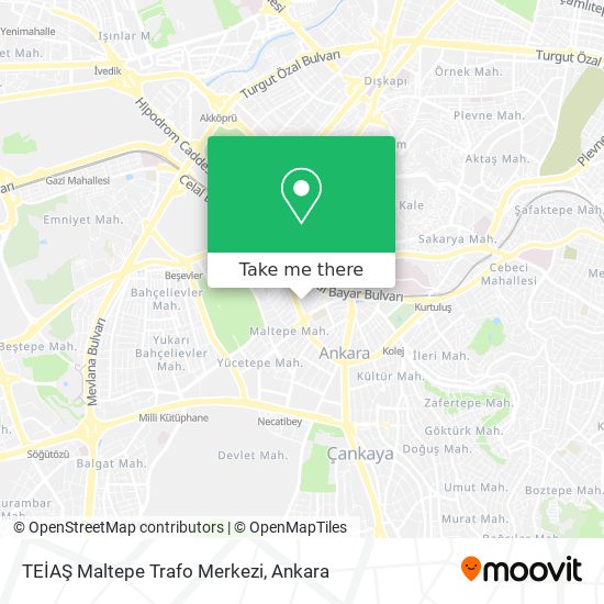 TEİAŞ Maltepe Trafo Merkezi map
