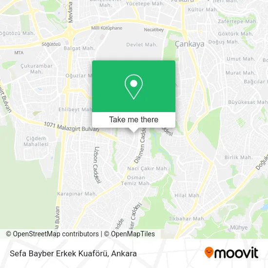 Sefa Bayber Erkek Kuaförü map