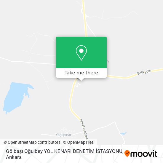 Gölbaşı Oğulbey YOL KENARI DENETİM İSTASYONU map