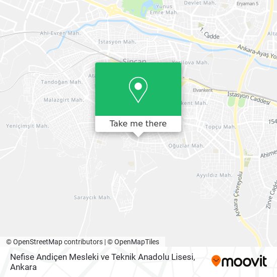 Nefise Andiçen Mesleki ve Teknik Anadolu Lisesi map