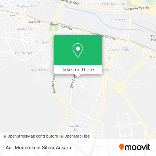 Anıl Modernkent Sitesi map