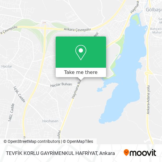 TEVFİK KORLU GAYRİMENKUL HAFRİYAT map