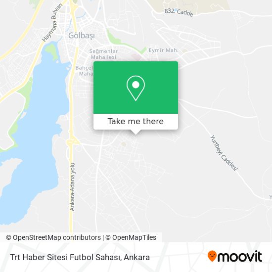 Trt Haber Sitesi Futbol Sahası map