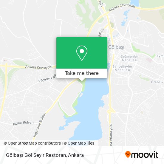 Gölbaşı Göl Seyir Restoran map