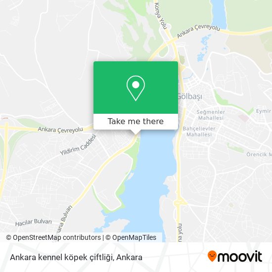 Ankara kennel köpek çiftliği map