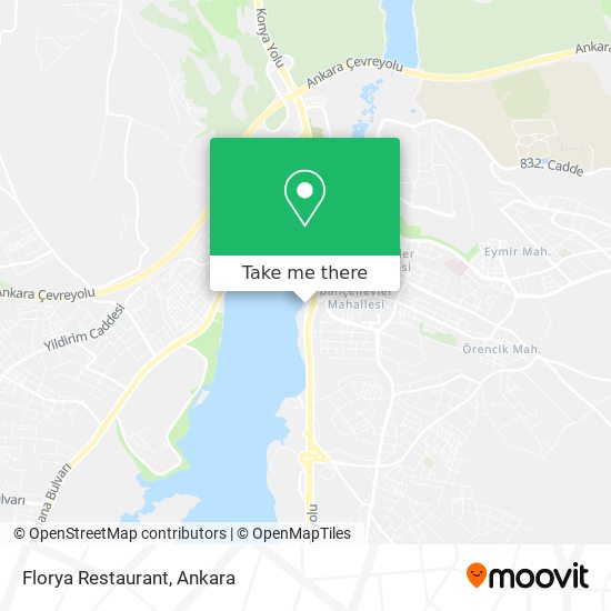 Florya Restaurant map