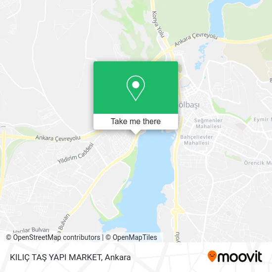 KILIÇ TAŞ YAPI MARKET map