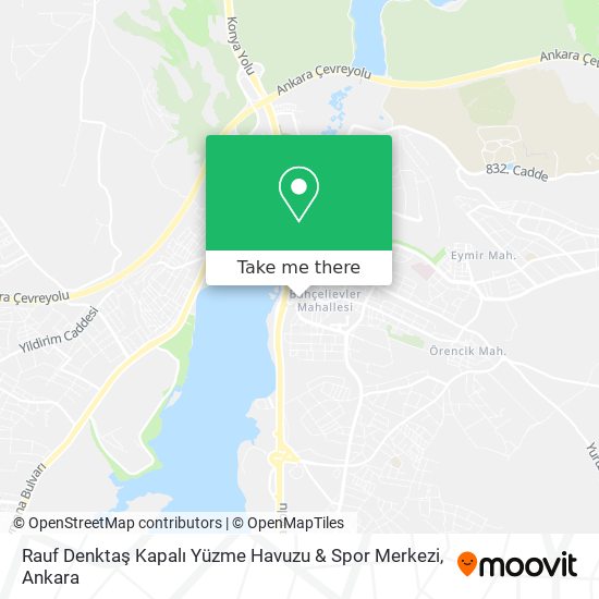 Rauf Denktaş Kapalı Yüzme Havuzu & Spor Merkezi map