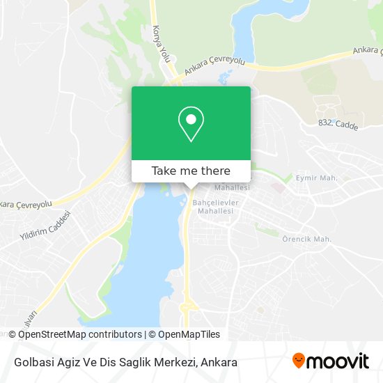 Golbasi Agiz Ve Dis Saglik Merkezi map